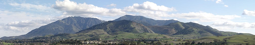 Mount Diablo 1,160 metre