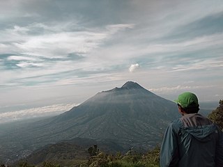 Merapi from Merbabu