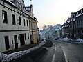 Krupka (Graupen) Blick zur Burg