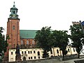 Gniezno Cathedral with Monument