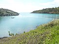 L'entrée de la rivière (ria) de Merrien vue de la rive ouest 1.