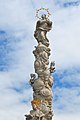 Virgin Mary Column Detail