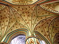 Vault in ambulatory of St. Mary church in Stargard Szczeciński