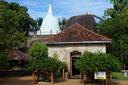 Temple d'Isurumuniya à Anurâdhapura, au Sri Lanka.