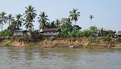 Si Phan Don sur le Mékong, au Laos