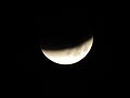 Deutsch: Beginnender „Ernteblutmond“ am 28. September 2015 über Bochum. English: Starting lunar eclipse over Bochum, Germany; 28 Sep 2015.   This file was uploaded with Commonist.