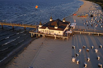 Seebrücke Ahlbeck, Usedom Island