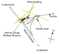 Tywyn Wharf layout 1964