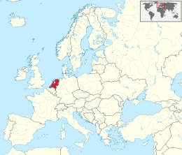 Mapa de the Netherlands