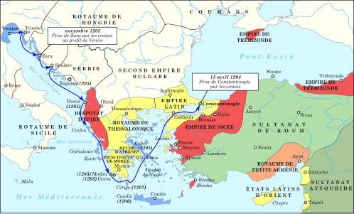 La quatrième croisade (1204)