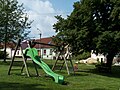 Čeština: Dětské hřiště na návsi v Jaronicích, okres České Budějovice English: Playground on the village green in Jaronice, České Budějovice district, Czech Republic