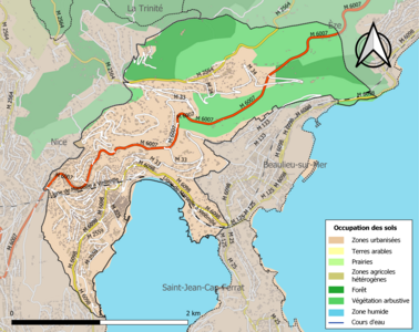 map of Villefranche-sur-Mer