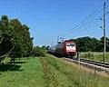 Deutsch: Ein IC am Bahnübergang Behrenshagen