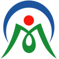 Emblem of Mimasaka, Okayama.svg