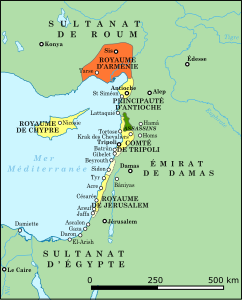 États latins d'Orient en 1197