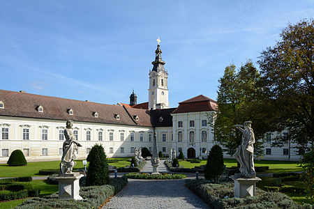 St. John's courtyard of Altenburg Abbey, Lower Austria