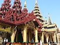 English: Shwedagon Pagoda Deutsch: Shwedagon-Pagode