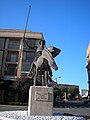 Statue in Valdepeñas