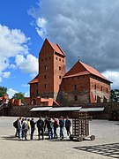 Visitor Torture Cage ‘Trial’ in Castle Main Courtyard