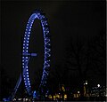 London eye by night