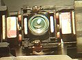 Close view of the lens with solenoids