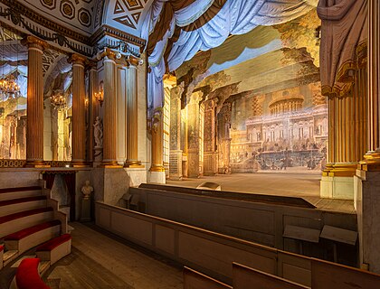 Gustav III's Theatre in Gripsholm Castle.