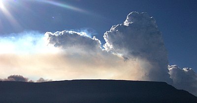 Piton, mixed eruptions in 2007