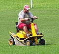 Ride-on lawn mowers