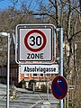 * Nomination Street sign of "Absolviagasse". --PantheraLeo1359531 18:25, 21 April 2020 (UTC) * Promotion Good quality. --Isiwal 19:28, 28 April 2020 (UTC)