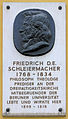 Friedrich Schleiermacher, Glinkastraße 16, Berlin-Mitte, Deutschland