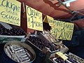 marinated olives in a Palermo market