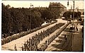 German troops entering Riga during World War I.