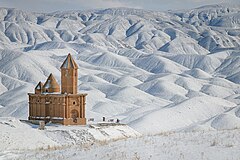 First place: Saint John Church of Sohrol is a 5th or 6th century Armenian Catholic church in Sohrol, Shabestar, Iran. – Atribut: Farzin Izaddoust dar / CC BY SA 4.0