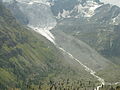 Tschierva glacier seen from Fuorcla Surlej