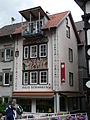 „Haus Schwaben“ mit Wandbild der Sieben Schwaben