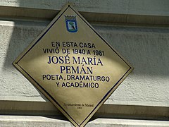 Madrid casa Peman placa ni.jpg