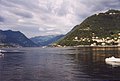 View of the lake from Como