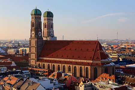 Frauenkirche Munich in March 2013