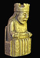 Resin replica of one of the kings, viewed from the front