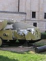 A German WWII Jagdpanzer 38(t) Hetzer in front of the Polish Army Museum A truly exploded view :)