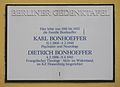 Karl und Dietrich Bonhoeffer, Wangenheimstraße 14, Grunewald