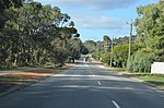 Thumbnail for File:Gooseberry Hill road looking uplhil.jpg