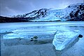 アイスランドの氷河