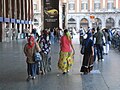 Gypsies at Termini FS, Rome, Italy