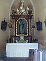 Čeština: Oltář v kapli sv. Josefa v Břehově, okres České Budějovice English: St joseph Chapel altar in Břehov, České Budějovice district,Czech Republic