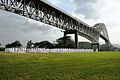 * Nomination Bridge of the Americas: road bridge which spans the Pacific entrance to the Panama Canal. Constructed between 1958-1963. --Ayaita 19:32, 30 November 2012 (UTC) * Promotion Good quality. --Coyau 19:45, 30 November 2012 (UTC)