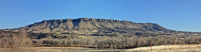 South face of Sheep Mountain (Park County)