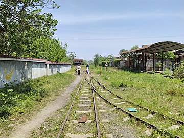 冶山窄轨铁轨