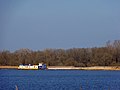 Binnenvaart (Duwboot Alina) op het Zwarte Meer