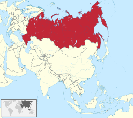 Карта на the Russian Federation